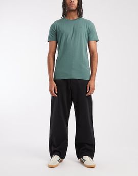 Jack & Jones Jack & Jones Ted loose straight leg jeans in black