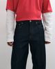 Jack & Jones Jack & Jones Ted relaxed straight jeans in indigo wash-Blue - 4