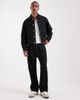 Jack & Jones Jack & Jones Ted relaxed straight raw wash jeans in dark blue - part of a set - 1