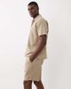 Jack & Jones Jack & Jones textured shorts in beige - part of a set-Neutral - 2