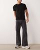 Jack & Jones Jack & Jones Toby flare jeans in black denim - 1