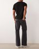 Jack & Jones Jack & Jones Toby flare jeans in black denim - 3