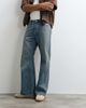 Jack & Jones Jack & Jones Toby flare jeans in washed light blue - 1