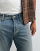 Jack & Jones Jack & Jones Toby flare jeans in washed light blue - 4