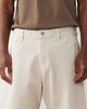 Jack & Jones Jack & Jones Tony loose denim shorts in beige-Gray - 4