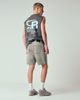Jack & Jones Jack & Jones Tony loose denim shorts in mid gray - 3