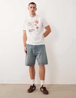Jack & Jones Jack & Jones Tony loose denim shorts in vintage blue