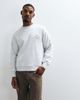 Jack & Jones Jack & Jones varsity logo sweatshirt in light gray-White - 2