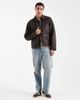 Jack & Jones Jack & Jones wax jacket in brown - 2