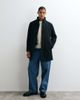 Jack & Jones Jack & Jones wool blend coat with high collar in dark gray - 1
