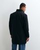 Jack & Jones Jack & Jones wool blend coat with high collar in dark gray - 4