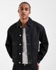 Jack & Jones Jack & Jones workwear raw wash denim jacket in dark blue - part of a set - 1