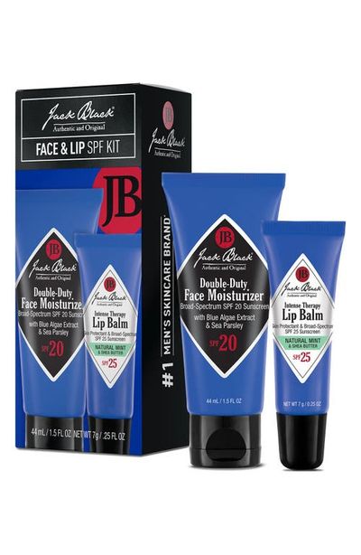 Jack Black Jack Black Face & Lip SPF Kit 