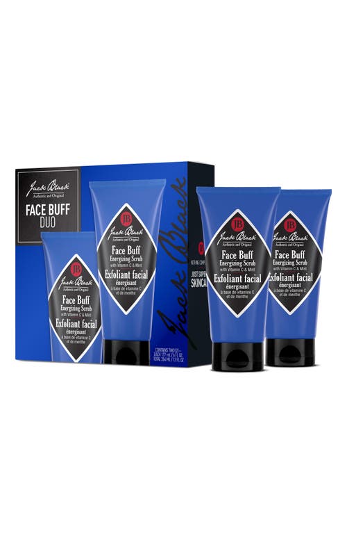 Jack Black Jack Black Face Buff Energizing Scrub Duo $60 