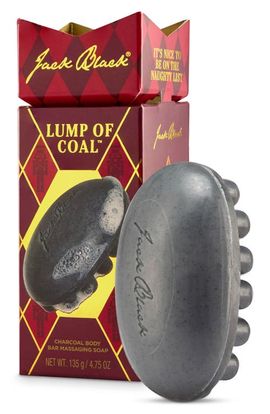 Jack Black Jack Black Lump of Coal Charcoal Body Bar Massaging Soap 