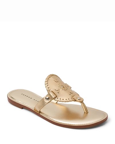 Jack Rogers Jack Rogers Women's Collins Leather Casual Comfort Sandals