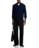 Jack Victor Jack Victor Birdseye Knit Quarter Zip Sweater - 2
