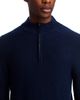Jack Victor Jack Victor Birdseye Knit Quarter Zip Sweater - 4