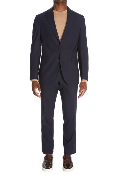 Jack Victor Jack Victor Dallas Unconstructed Stretch Wool Sport Coat