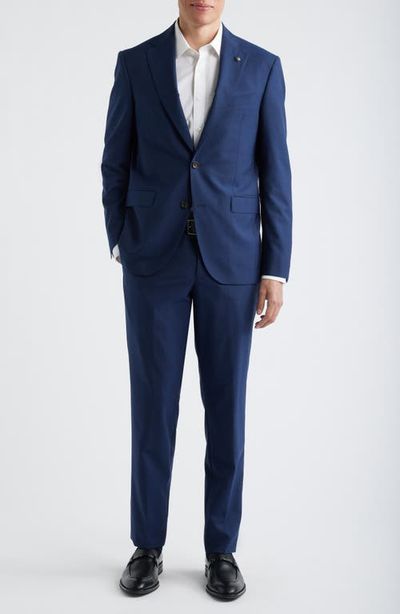 Jack Victor Jack Victor Esprit High Blue Super 120s Wool Suit 