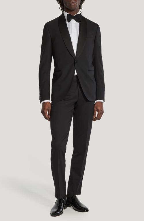 Jack Victor Jack Victor Ethan Shawl Collar Black Wool Tuxedo 
