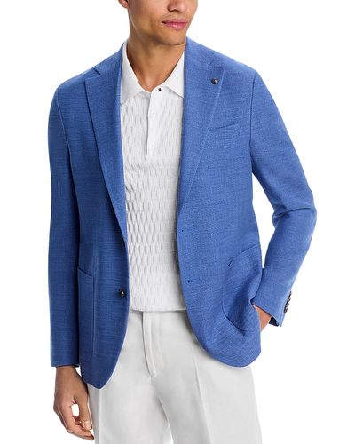 Jack Victor Jack Victor Hampton Regular Fit Textured Jersey Soft Jacket