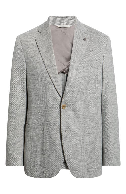 Jack Victor Jack Victor Hampton Textured Wool Blend Mélange Comfortwear Sport Coat