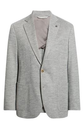 Jack Victor Jack Victor Hampton Textured Wool Blend Mélange Comfortwear Sport Coat