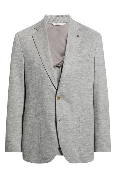 Jack Victor Jack Victor Hampton Textured Wool Blend Mélange Comfortwear Sport Coat
