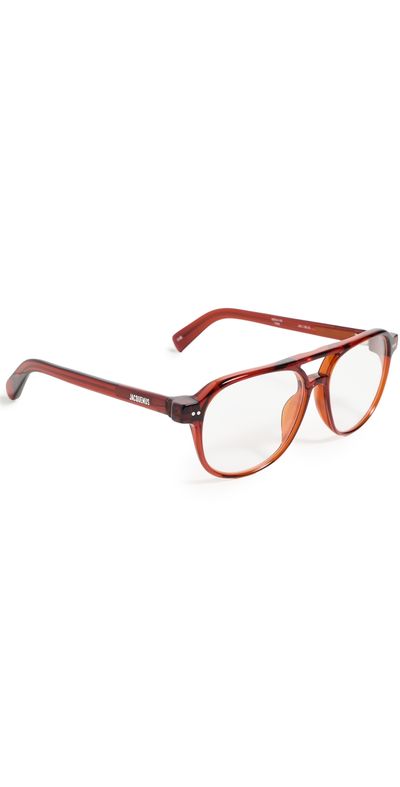 Jacquemus Jacquemus Altu Sunglasses Bordeaux/Silver/Optical One