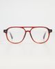 Jacquemus Jacquemus Altu Sunglasses Bordeaux/Silver/Optical One - 2