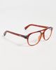 Jacquemus Jacquemus Altu Sunglasses Bordeaux/Silver/Optical One - 4