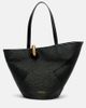 Jacquemus Jacquemus Bambola Large raffia-effect bucket bag - 1