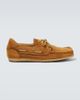Jacquemus Jacquemus Batto croc-effect suede boat shoes - 1