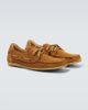 Jacquemus Jacquemus Batto croc-effect suede boat shoes - 5