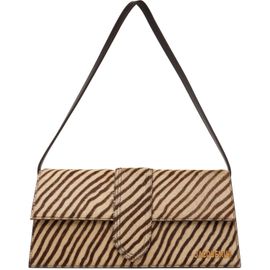 JACQUEMUS JACQUEMUS Beige & Brown 'The long Bambino' Bag