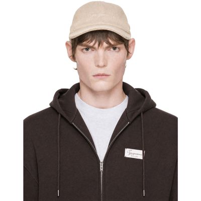 JACQUEMUS JACQUEMUS Beige 'The Cachemiro baseball' Cap
