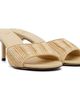 JACQUEMUS JACQUEMUS Beige 'The Cubisto Mules' Heeled Sandals - 4