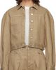 JACQUEMUS JACQUEMUS Beige 'The Ovalo cargo' Denim Jacket - 1