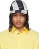 JACQUEMUS JACQUEMUS Black & Gray 'The Baluchon baseball' Cap - 1