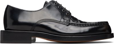 JACQUEMUS JACQUEMUS Black La Croisière 'The Woven' Derbies
