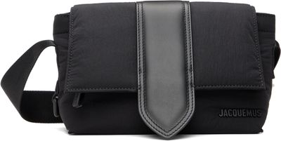 JACQUEMUS JACQUEMUS Black 'Le petit Messenger' Bag