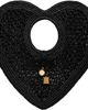 JACQUEMUS JACQUEMUS Black 'Le Spiaggia Coeur' Tote - 1