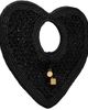 JACQUEMUS JACQUEMUS Black 'Le Spiaggia Coeur' Tote - 2