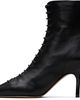 JACQUEMUS JACQUEMUS Black 'Les Bottines Tourni Lacet' Boots - 3
