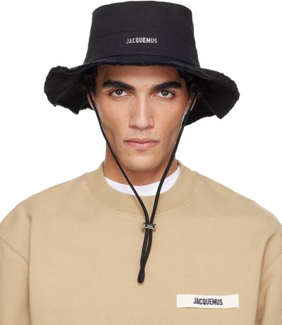 JACQUEMUS JACQUEMUS Black Les Classiques 'The Artichaut' Bucket Hat