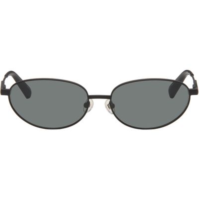 JACQUEMUS JACQUEMUS Black 'The Alba' Sunglasses