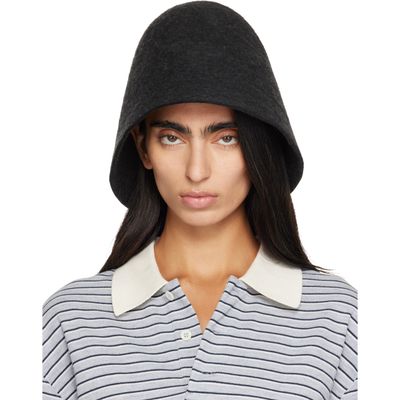 JACQUEMUS JACQUEMUS Black 'The Cloche' Hat