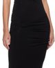 JACQUEMUS JACQUEMUS Black 'The Drapeado' Midi Dress - 4