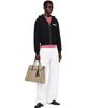JACQUEMUS JACQUEMUS Black 'The Gros Grain' Zipped Hoodie - 4
